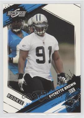 2009 Score - [Base] #339 - Rookie - Everette Brown