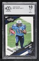 Rookie - Kenny Britt [BCCG 10 Mint or Better]