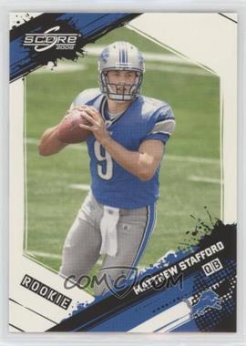 2009 Score - [Base] #371 - Rookie - Matthew Stafford