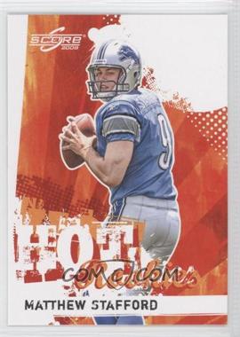 2009 Score - Hot Rookies #19 - Matthew Stafford