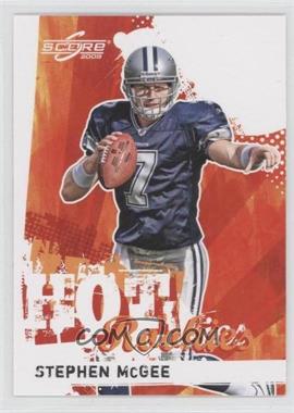 2009 Score - Hot Rookies #29 - Stephen McGee