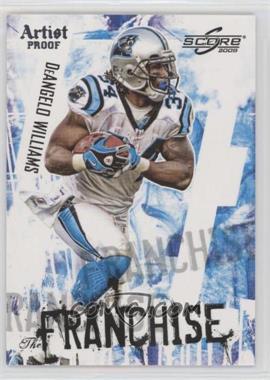 2009 Score - The Franchise - Artist Proof #10 - DeAngelo Williams /32