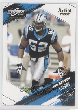 2009 Score Inscriptions - [Base] - Artist Proof #43 - Jon Beason /32