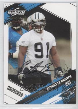 2009 Score Inscriptions - [Base] - Autographs #339 - Rookie - Everette Brown /99