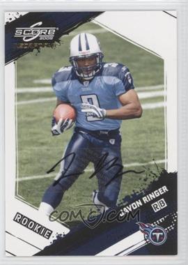 2009 Score Inscriptions - [Base] - Autographs #352 - Rookie - Javon Ringer /99