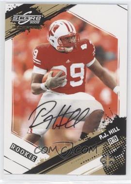 2009 Score Inscriptions - [Base] - Autographs #379 - Rookie - P.J. Hill /799