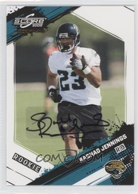 2009 Score Inscriptions - [Base] - Autographs #388 - Rookie - Rashad Jennings /99