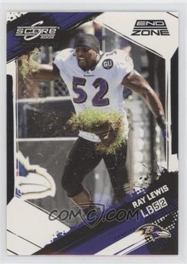 2009 Score Inscriptions - [Base] - End Zone #24 - Ray Lewis /6