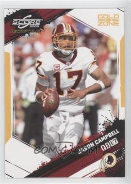 2009 Score Inscriptions - [Base] - Gold Zone #296 - Jason Campbell /50