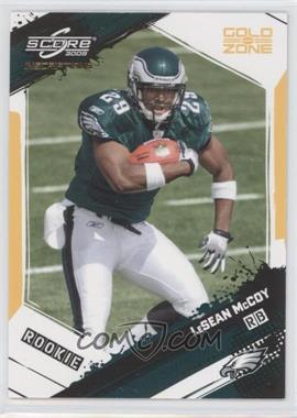 2009 Score Inscriptions - [Base] - Gold Zone #367 - Rookie - LeSean McCoy /50