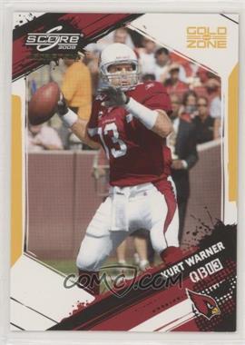 2009 Score Inscriptions - [Base] - Gold Zone #5 - Kurt Warner /50 [EX to NM]