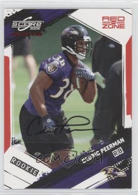 2009 Score Inscriptions - [Base] - Red Zone Autographs #321 - Rookie - Cedric Peerman /30