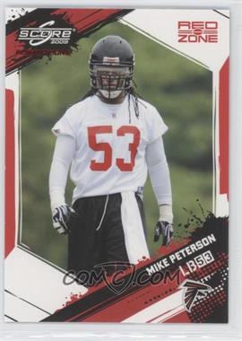 2009 Score Inscriptions - [Base] - Red Zone #137 - Mike Peterson /30