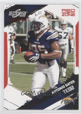 2009 Score Inscriptions - [Base] - Red Zone #237 - Antonio Gates /30