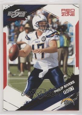 2009 Score Inscriptions - [Base] - Red Zone #243 - Philip Rivers /30