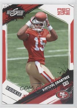 2009 Score Inscriptions - [Base] - Red Zone #372 - Rookie - Michael Crabtree /30
