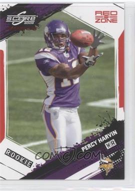 2009 Score Inscriptions - [Base] - Red Zone #383 - Rookie - Percy Harvin /30
