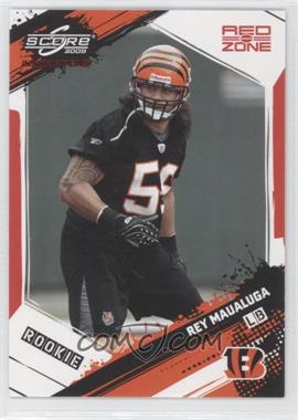2009 Score Inscriptions - [Base] - Red Zone #389 - Rookie - Rey Maualuga /30