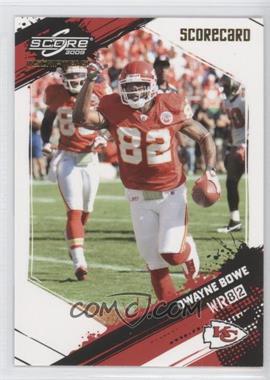 2009 Score Inscriptions - [Base] - Scorecard #144 - Dwayne Bowe /50