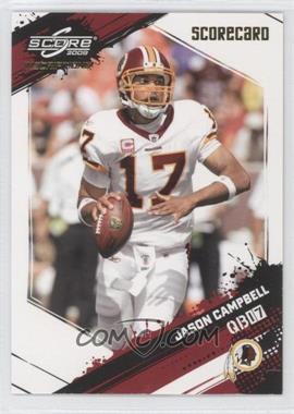 2009 Score Inscriptions - [Base] - Scorecard #296 - Jason Campbell /50