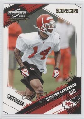 2009 Score Inscriptions - [Base] - Scorecard #386 - Rookie - Quinten Lawrence /50