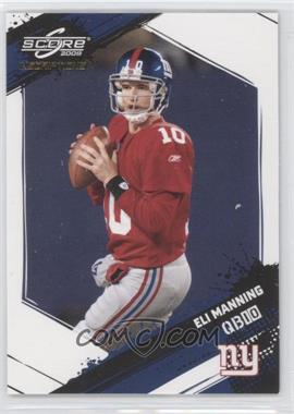 2009 Score Inscriptions - [Base] #196 - Eli Manning