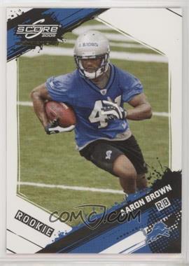 2009 Score Inscriptions - [Base] #301 - Rookie - Aaron Brown /999