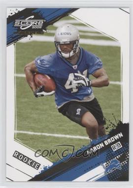 2009 Score Inscriptions - [Base] #301 - Rookie - Aaron Brown /999