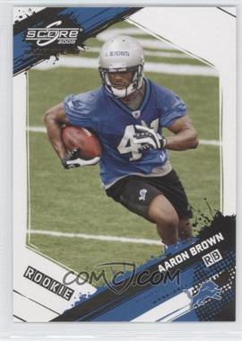 2009 Score Inscriptions - [Base] #301 - Rookie - Aaron Brown /999