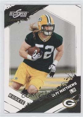 2009 Score Inscriptions - [Base] #324 - Rookie - Clay Matthews /999