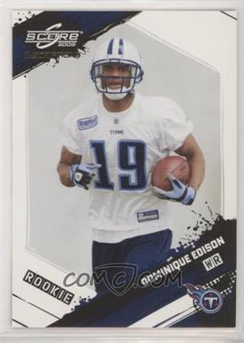 2009 Score Inscriptions - [Base] #336 - Rookie - Dominique Edison /999