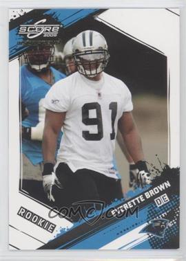 2009 Score Inscriptions - [Base] #339 - Rookie - Everette Brown /999