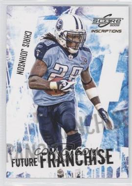 2009 Score Inscriptions - Future Franchise #3 - Chris Johnson /499