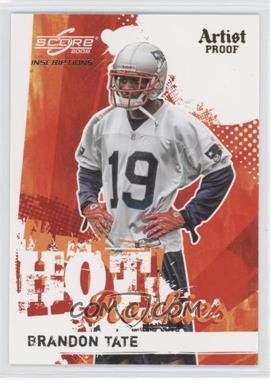 2009 Score Inscriptions - Hot Rookies - Artist Proof #3 - Brandon Tate /32