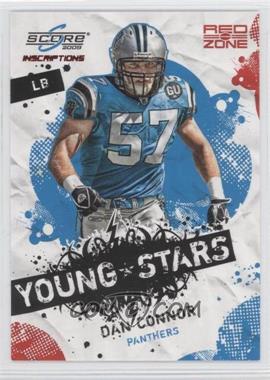 2009 Score Inscriptions - Young Stars - Red Zone #5 - Dan Connor /30