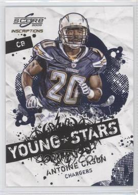 2009 Score Inscriptions - Young Stars #1 - Antoine Cason /499