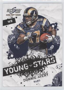 2009 Score Inscriptions - Young Stars #7 - Donnie Avery /499