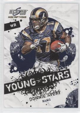 2009 Score Inscriptions - Young Stars #7 - Donnie Avery /499