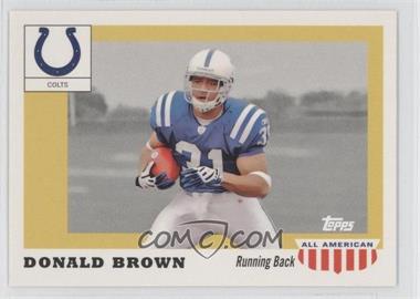 2009 Topps - All American #AA8 - Donald Brown