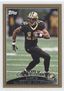 2009 Topps - [Base] - Gold #275 - Marques Colston /2009