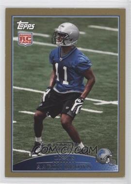 2009 Topps - [Base] - Gold #331 - Aaron Brown /2009
