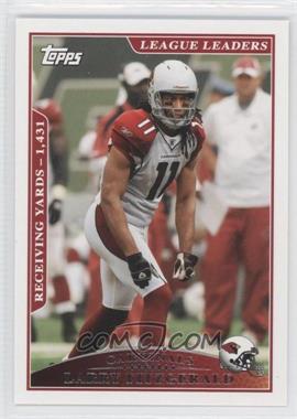 2009 Topps - [Base] #288 - League Leaders - Larry Fitzgerald