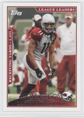 2009 Topps - [Base] #288 - League Leaders - Larry Fitzgerald