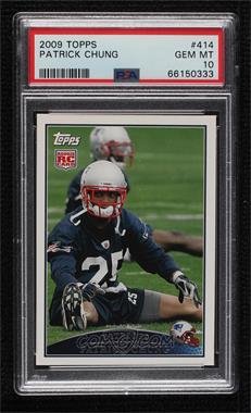 2009 Topps - [Base] #414 - Patrick Chung [PSA 10 GEM MT]