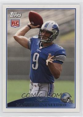 2009 Topps - [Base] #430.1 - Matthew Stafford (Throwing)