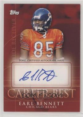 2009 Topps - Career Best Autographs #CBA-EB - Earl Bennett