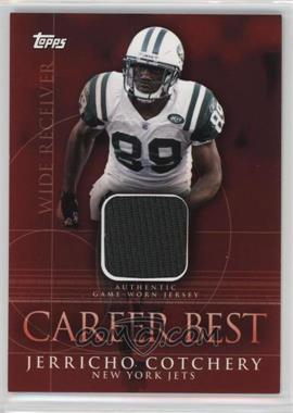 2009 Topps - Career Best Relics #CBR-JC - Jerricho Cotchery