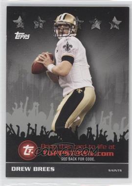 2009 Topps - Topps Town Redemption Code Cards - Silver #TTT18 - Drew Brees