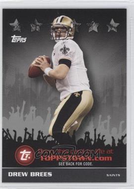 2009 Topps - Topps Town Redemption Code Cards - Silver #TTT18 - Drew Brees
