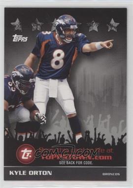 2009 Topps - Topps Town Redemption Code Cards - Silver #TTT24 - Kyle Orton